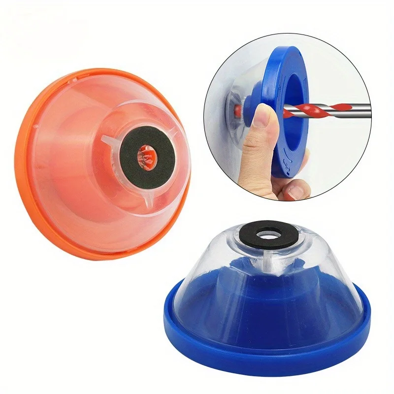 

1 heavy-duty dust-proof drilling dust collection system with transparent dome cover and color-coded connectors-compatible.