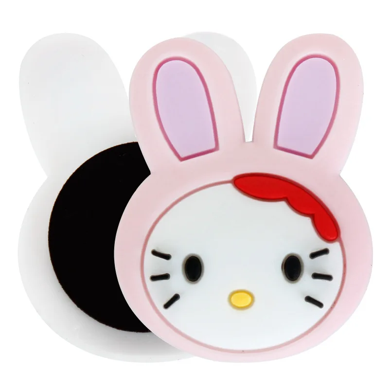 Cartoon Cute Hello Kitty Silicone Decore Mini Refrigerator Home Decoration Sticker Magnets For Fridge Souvenir Whiteboard Magnet