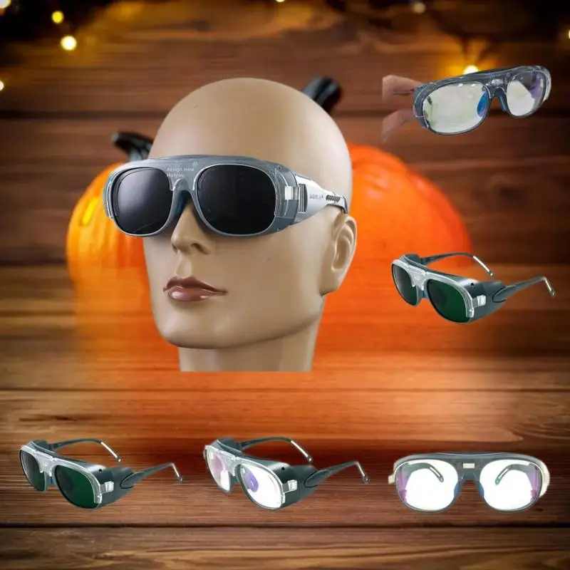 نظارات واقية لحام قوس الأرجون الغاز، 1 قطعة نظارات أمان لحام مضادة للوهج للحام الخاص