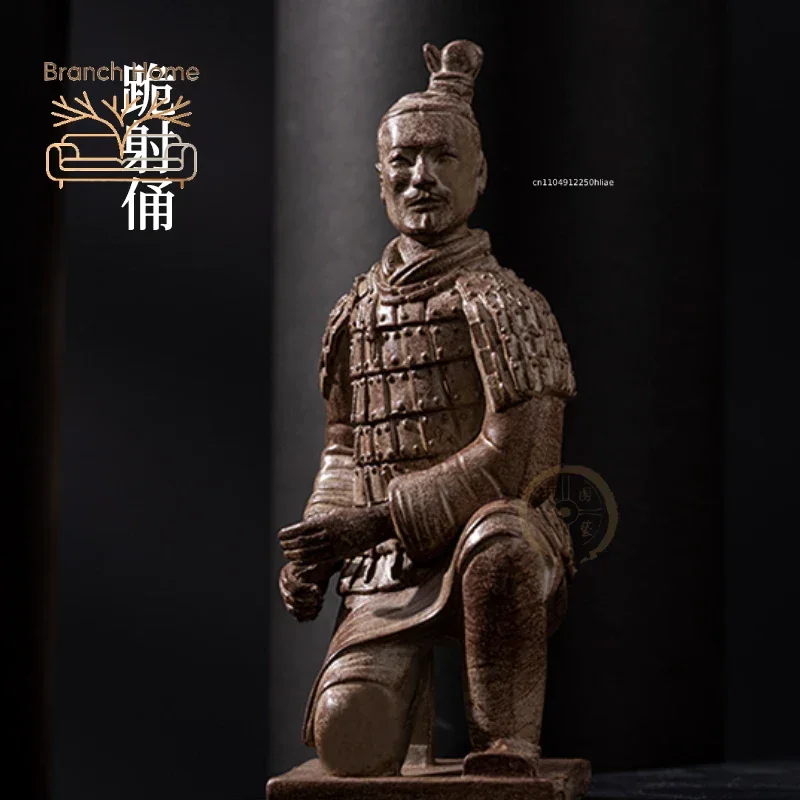 Figurines Terracotta Warriors Decoration Artifact Shaanxi Characteristics Xi 'an Tourism Souvenir Metal Creative Gift Abroad