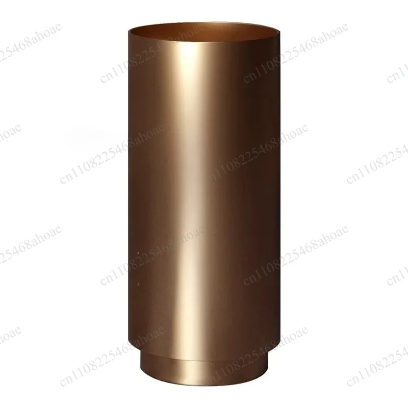 304 Stainless Steel Round Floor‑standing Wash Basin Integrated Freestanding Sink for Outdoor Garden Bar Hotel Bathroom