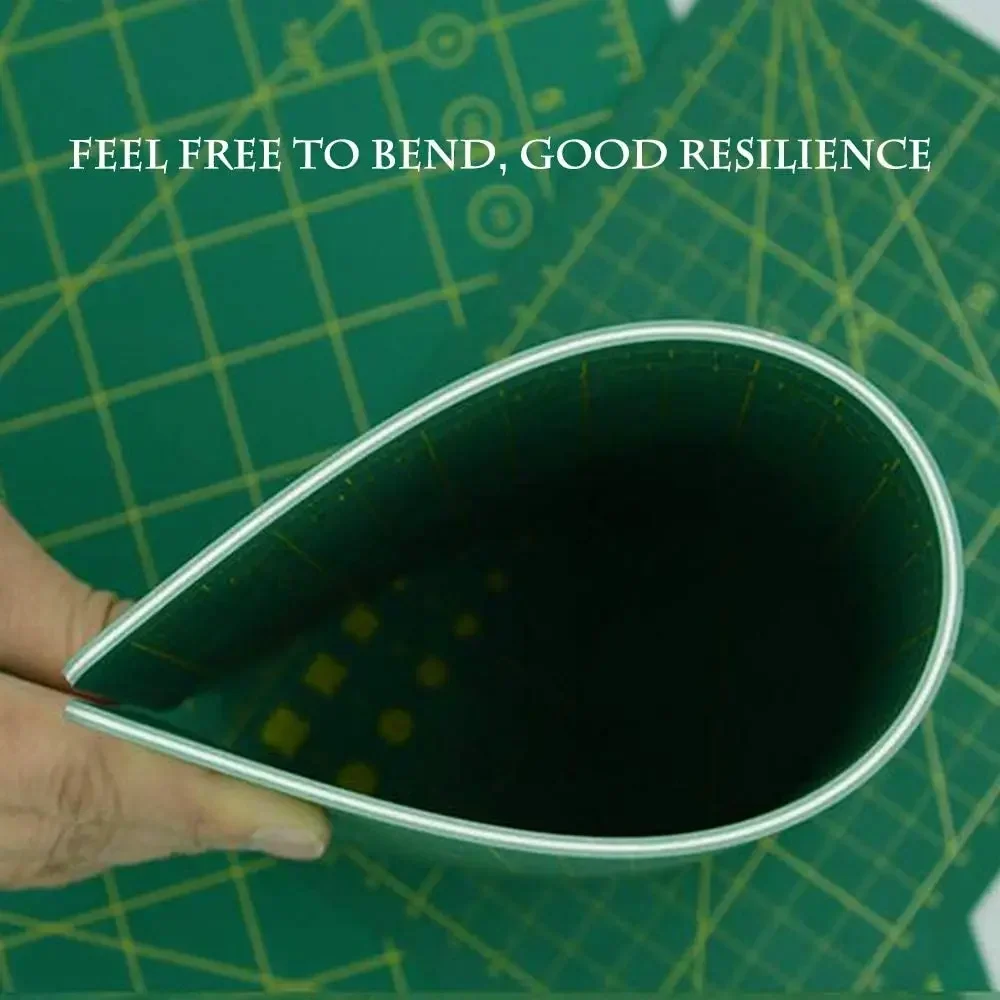 1pc A5 Self Healing Cutting Mat Rotary Cutter for Craft Fabric Quilting Sewing Scrapbooking Project