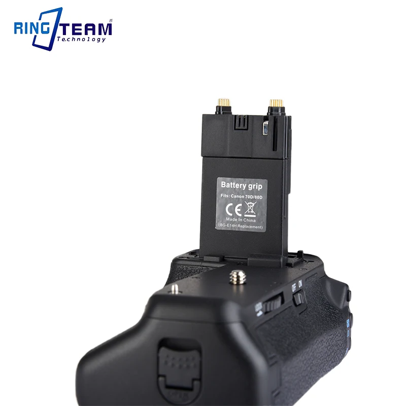 BG-E14 BGE14 Vertical Battery Grip For Canon EOS 70D 80D 90D SLR Cameras Work LP-E6 or AA Battery