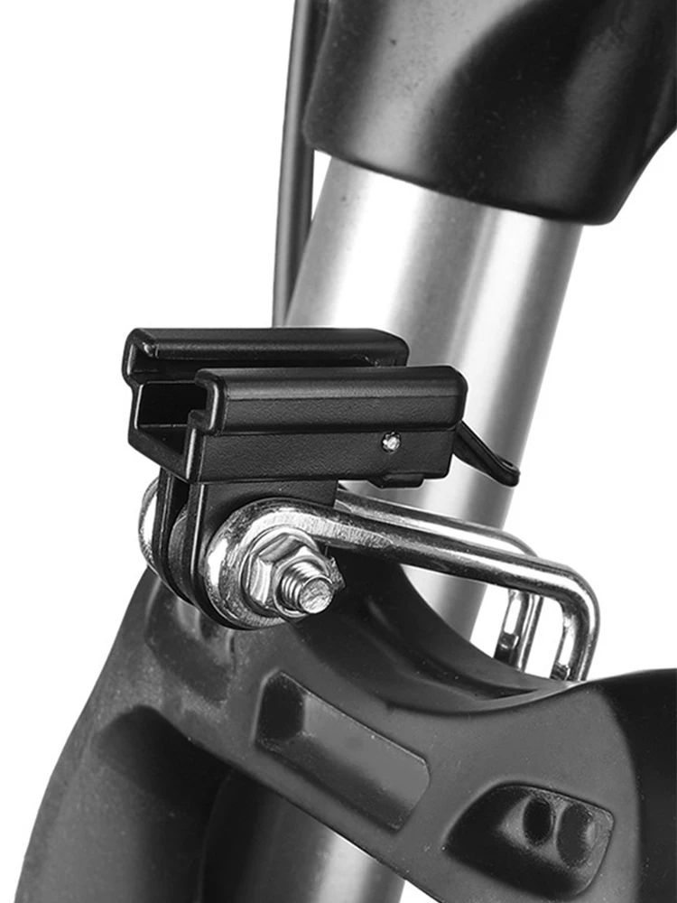 دراجة العلوي قوس شوكة جبل قابل للتعديل الدراجة الجبهة ضوء حامل خفيفة الوزن توفير المساحة الدراجات اكسسوارات أدوات أطقم