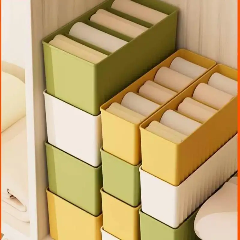 

Plastic Der Sle Storage Box Underwear Separator Home Use Organizer for Clothes And Accories Fly Blue Valley Brand