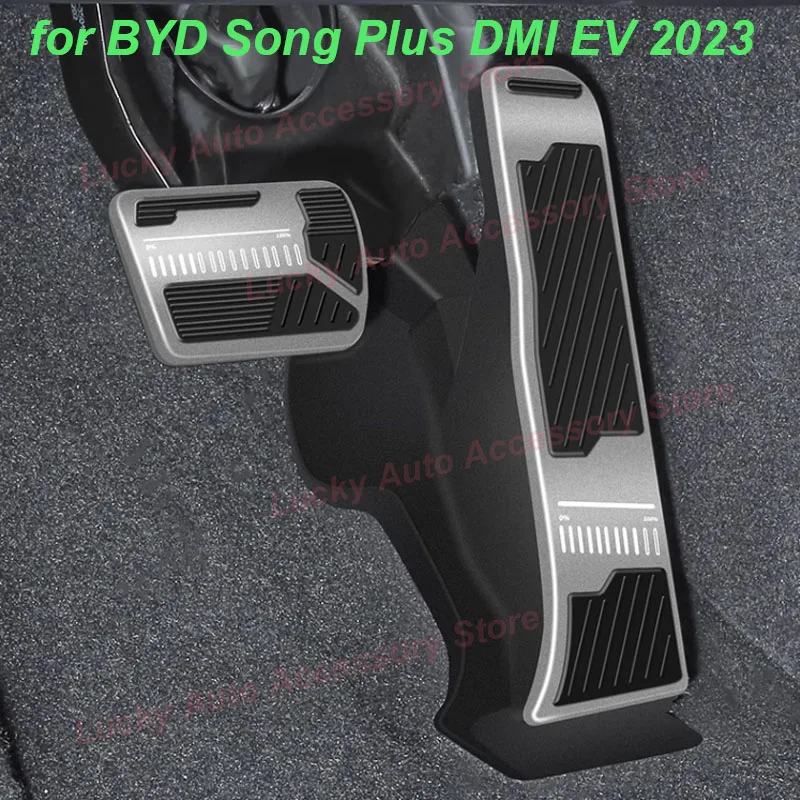 

Car Gas Accelerator Pedals for BYD Song Plus DMI EV 2023 Brake Anti-slip Pedal Cover Protective Interior Accessories