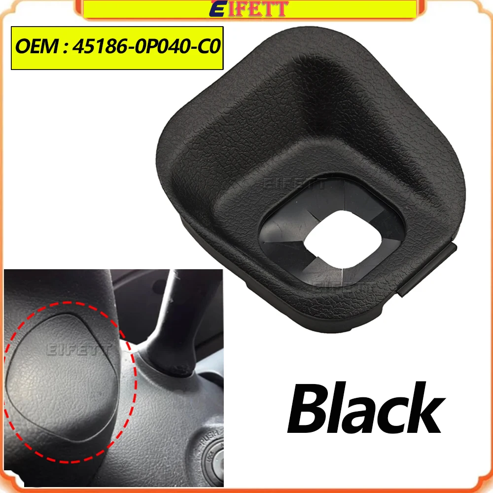Black High Quality Cruise Control Switch Cover 45186-0P040-C0 45186-0P040 For Toyota Reiz 2010 2011 - 2013