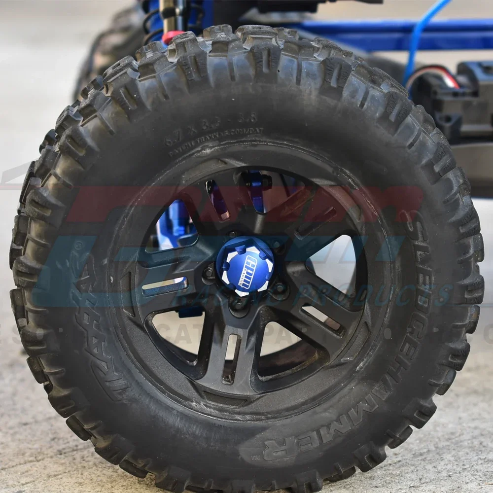 GPM Metal 17mm Wheel Nuts Tire Nut 7758 for Traxxas 1/6 XRT 1/5 X-MAXX 8S 1/10 E-Revo 2.0 MAXX WideMaxx 1/8 Sledge MAXX
