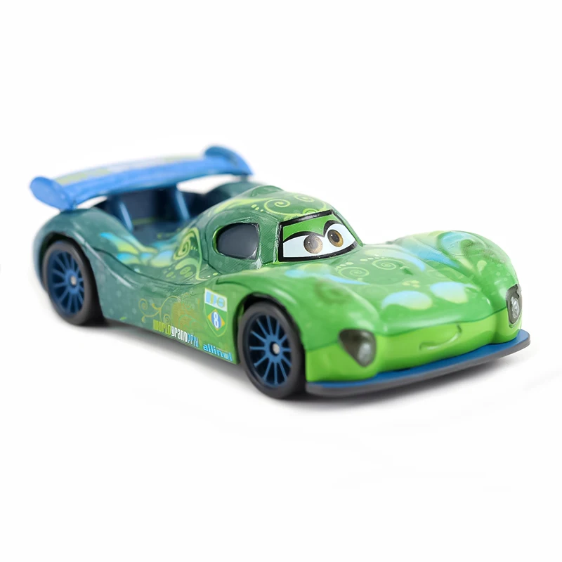 Disney Pixar Racing 3 Brazilian Racing Lightning McQueen Toy Jackson Storm Metal Alloy Model Car Kids Birthday Toys Gifts