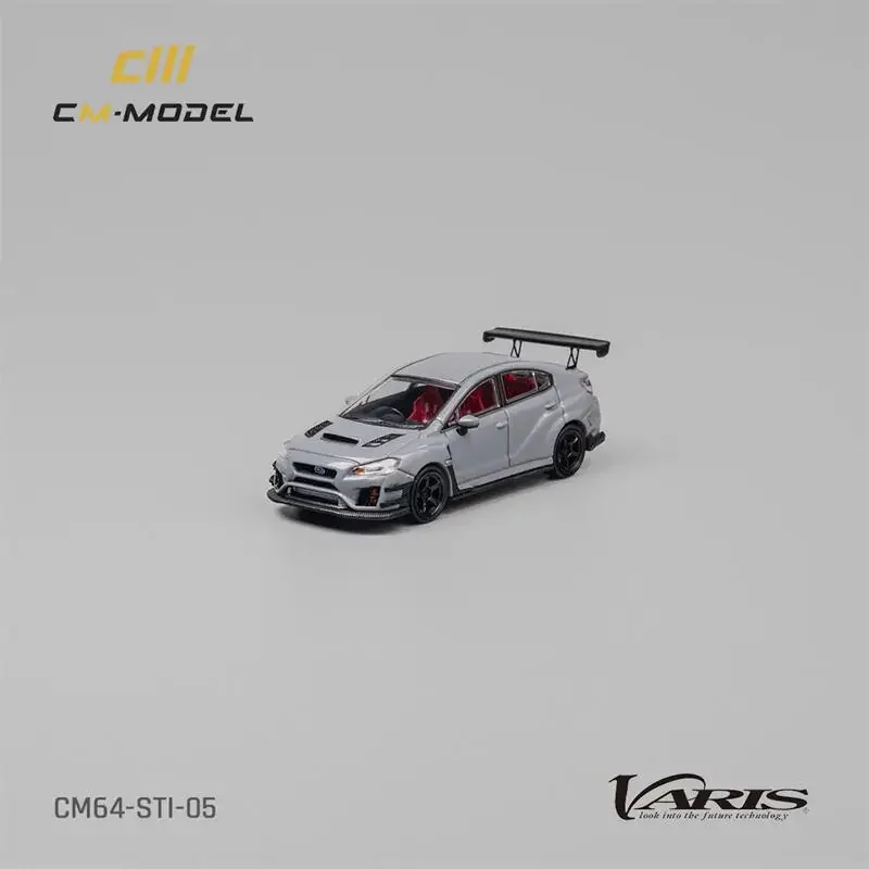 

(Pre-order) CM MODEL 1:64 STI Varis Widebody 1.0 Gray Diecast Model Car