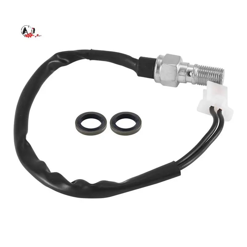 

A10E-Motorcycle Hydraulic Brake Light Pressure Switch Banjo Bolt M10 Pitch For Honda Kawasaki Yamaha Nissan Atvs M10 1MM