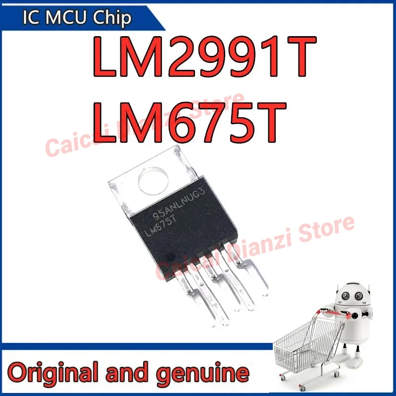 

5PCS LM675T LM2991T LM2991T/LF03 TO-220-5 PMIC - Power Management ICs Original New