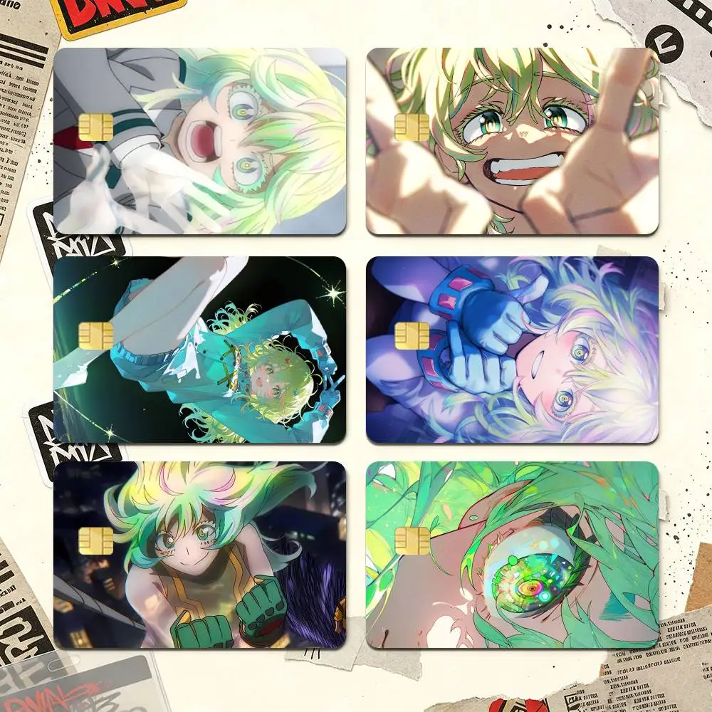 H-Hagakure M-MHA Credit Card HD Stickers Premium matte film effectively prevents fingerprints and daily abrasion.