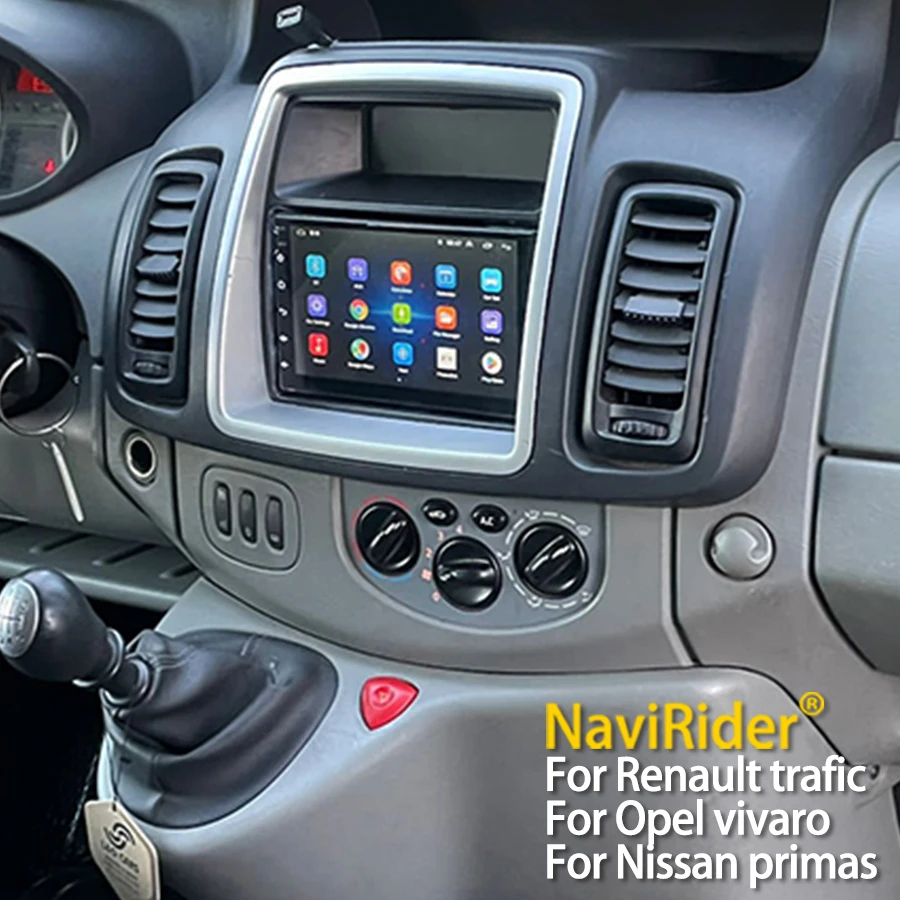 For Renault Trafic 3 2014 - 2021 Opel Vivaro B 2014 - 2018 Android Intelligent System GPS Navi Car Multimedia Radio Player WiFi