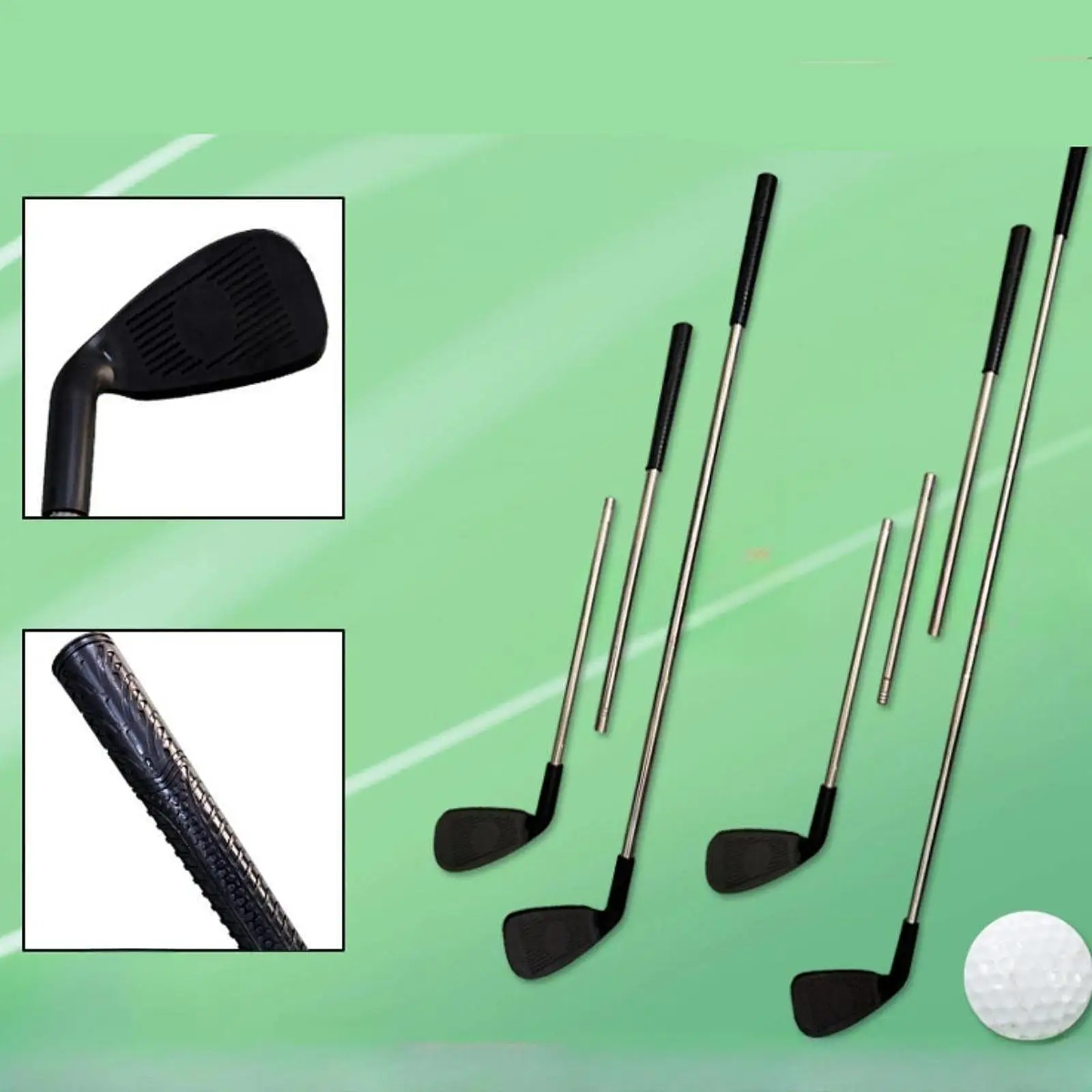 قطعتان من نادي ممارسة تشيبر الجولف للأطفال المبتدئين في الهواء الطلق #4