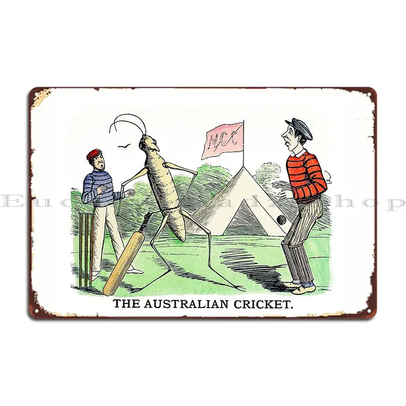 Australian Cricket Story Metal Sign Cinema Plaques Rusty Printing Home Tin Sign Poster