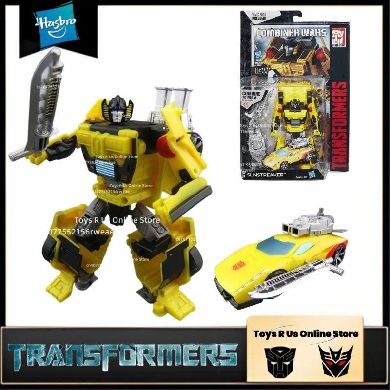 

In Stock Transformer G Series CW-D-Sunstreaker G1 Movie Cartoon Action Figure Anime Movable Robot Collectible Toys