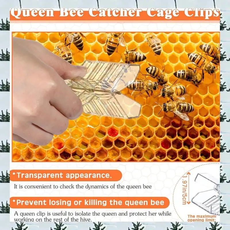 ABLG 11 Pcs Queen Bee Marking Kit With Queen Bee Marking Bottles Marking Pens Plastic Queen Bee For Beekeeping Supplies