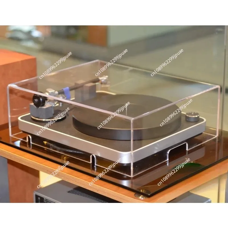 Clear Acrylic Dust Cover LP Vinyl Turntable Protective Lid Transparent Phonograph Player Anti-Dust Display Shield