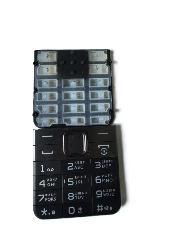 Original Ker Button for Xenium E590 Cellphone, CTE590 Mobile Phone,Russian Alphabet, Tracking Number