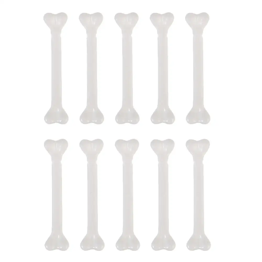 30 Uds. Accesorios de hueso de Halloween, decoraciones pequeñas de esqueleto de plástico para adornos de fiesta, Carnaval y patio