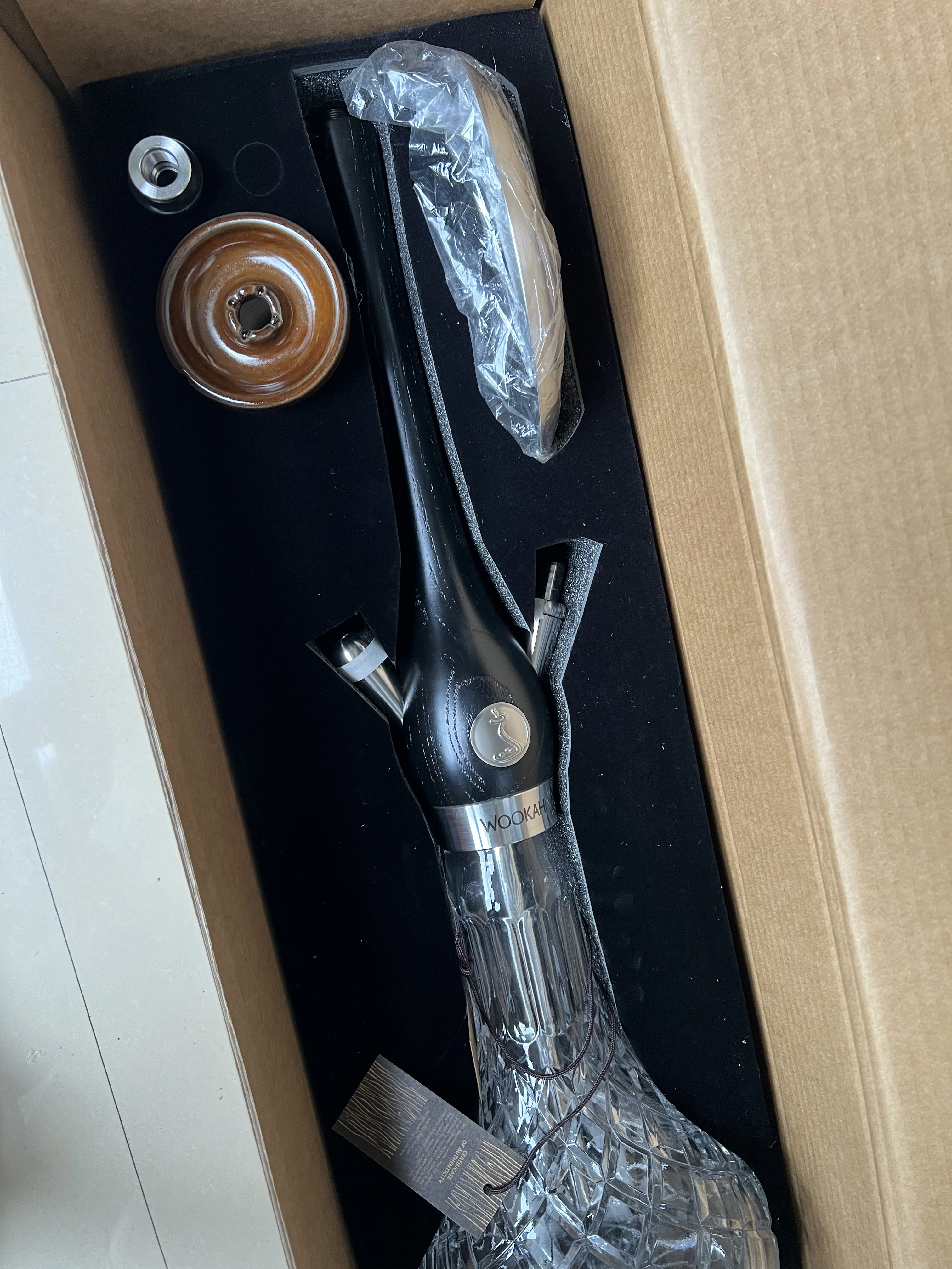 مجموعة الشيشة الشيشة 65 سنتيمتر 304 الفولاذ المقاوم للصدأ كبير الشيشة التدخين مجموعة الشيشة الروسية مع زجاجة