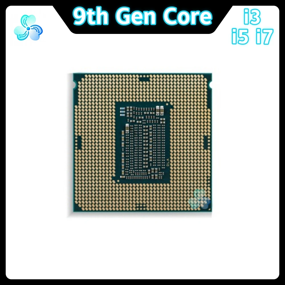 9th Gen Core Processor i3 9100 9100F 9100T i5 9400 9400F 9400T 9500 9500F 9500T 9600 9600K 9600KF 9600T Coffee Lake CPU LGA 1151 - view 2