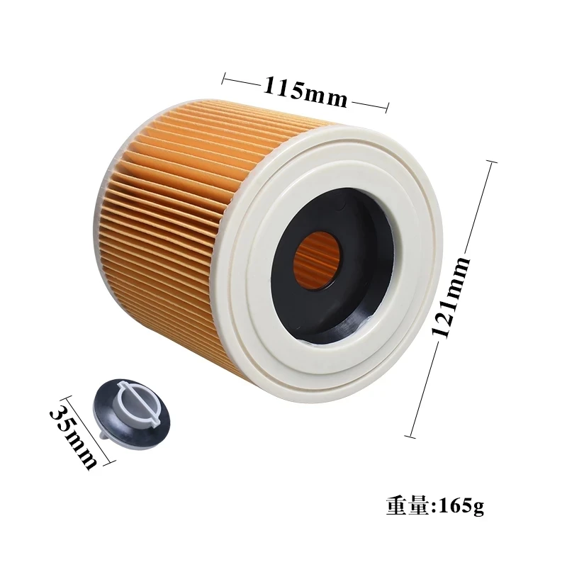 Para karcher wd2.250 wd2250 a2004 a2054 mv2 wd2 robótico aspirador de pó substituição filtros hepa sacos poeira peças acessórios