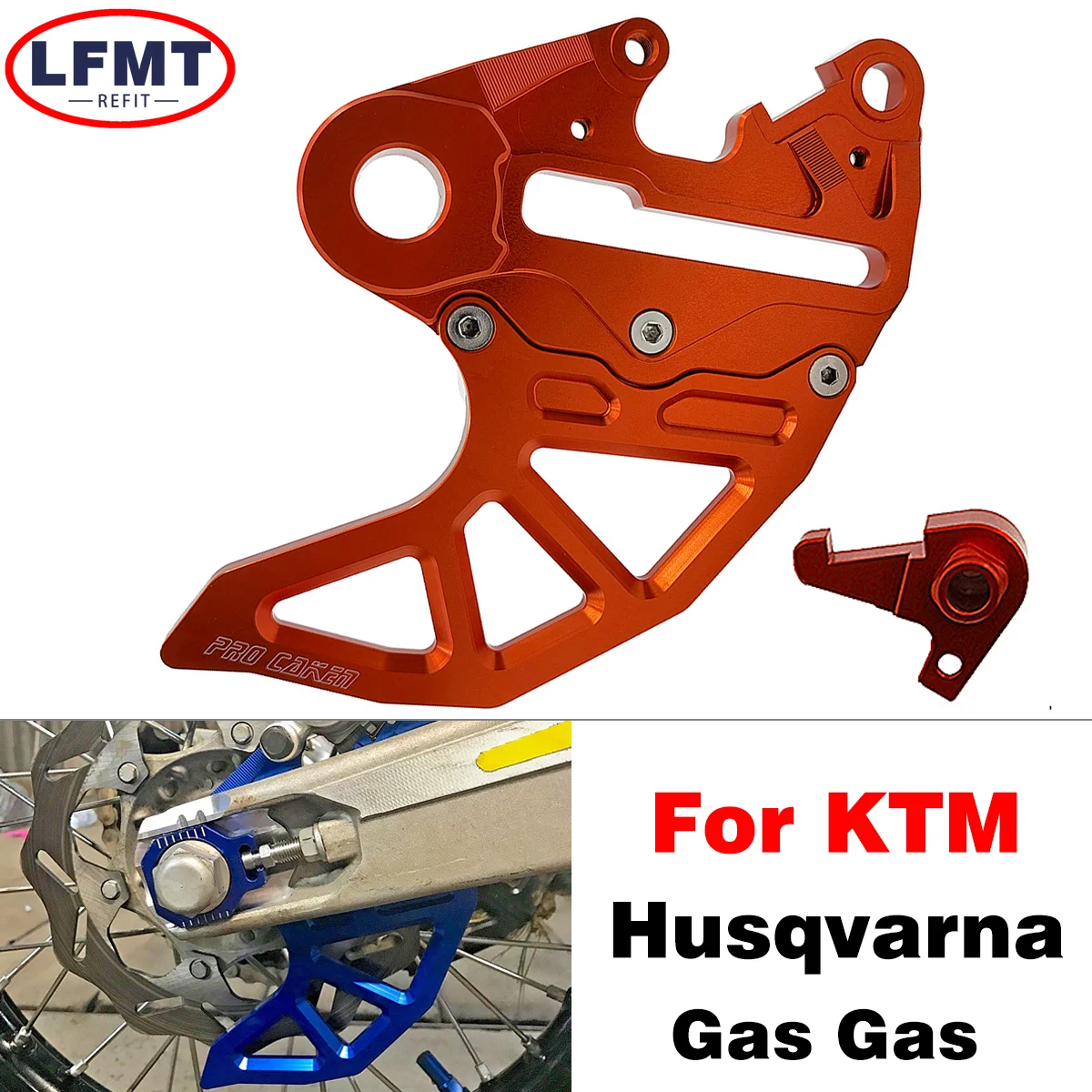 

20mm 25mm Axle Rear Brake Disc Guard Protector For KTM XCW XCF-W EXC EXC-F SX SXF XC F Six Days TPI For Husqvarna TE FE 125-530