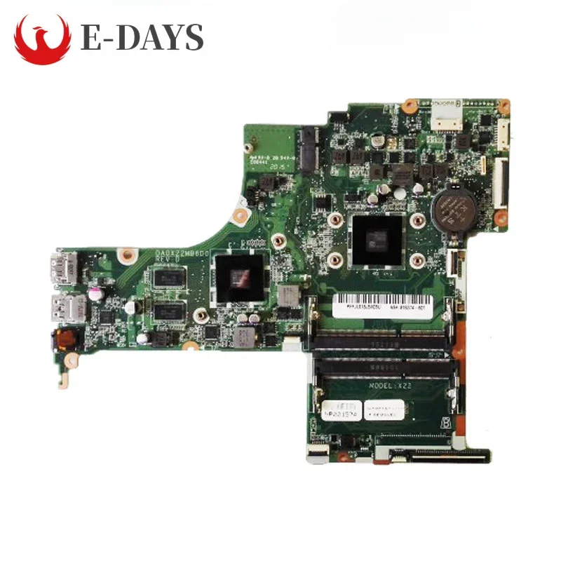 For HP Pavilion 17-G 17-AB X22 Laptop Motherboard DA0X22MB6D0 Mainboard With A8-7410 CPU R7 M360 2G GPU 100% Tested Okhigh Quali