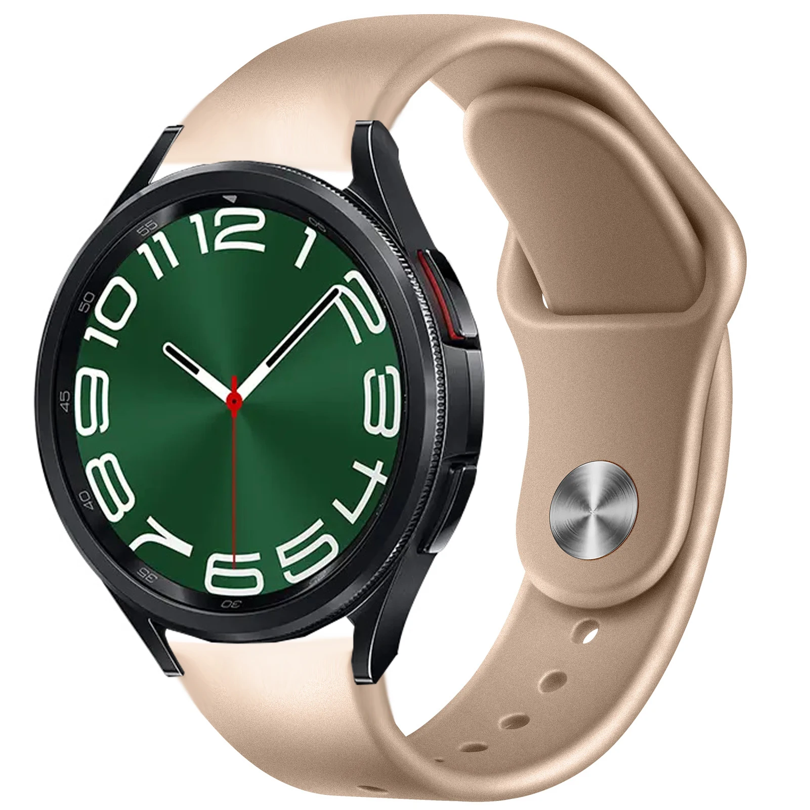 22mm/20mm silicone Strap For Samsung Galaxy watch 6 4 classic 5 pro 44mm 40mm Active 2 Huawei GT 2/2e/3 bracelet amazfi bip band