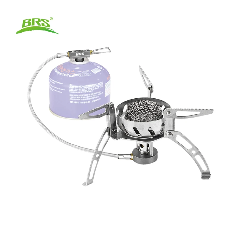 

BRS-107 Camping Windproof Gas Stove Outdoor Travel Mountaineering Burner Emergency Furnace with Infrared Radiation Heating