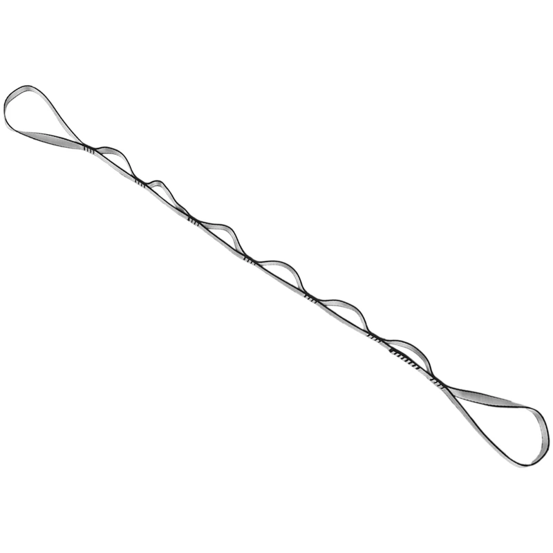 2Pcs Daisy Nylon Strong Climbing สายปรับสายรัดปีนเขาเชือก Strong Daisy Chain สำหรับกีฬากลางแจ้ง