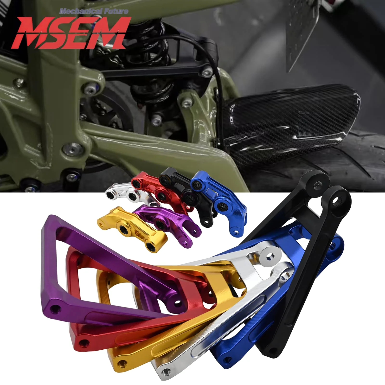 Heavy Duty Rear Shock Triangle Linkage Bracket CNC Upgrade For Sur-Ron Light Bee Series Segway X160 X260 Off-Road E-Bike Parts