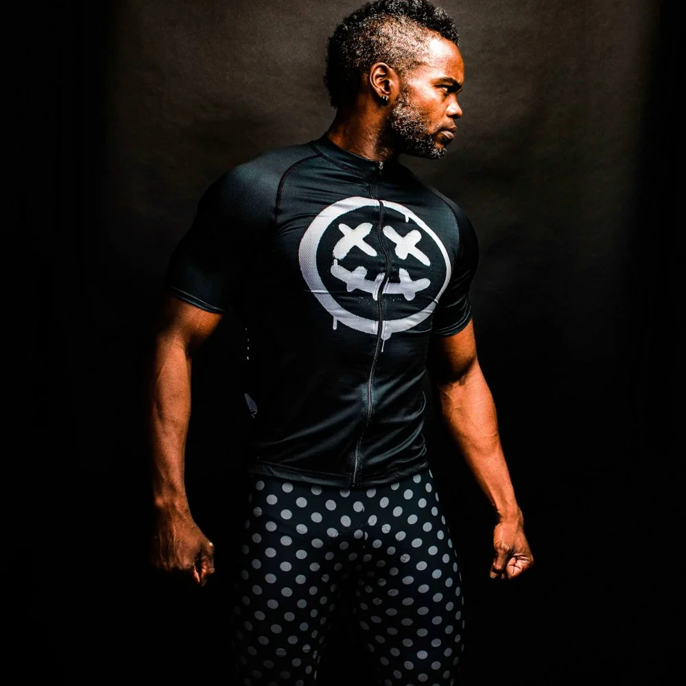 Love The Pain Summer Bicycle Suit Men Cycling Jersey 9D Bib Set Customize Ropa Ciclismo Bicycle Wear Clothing Maillot Culotte view 2