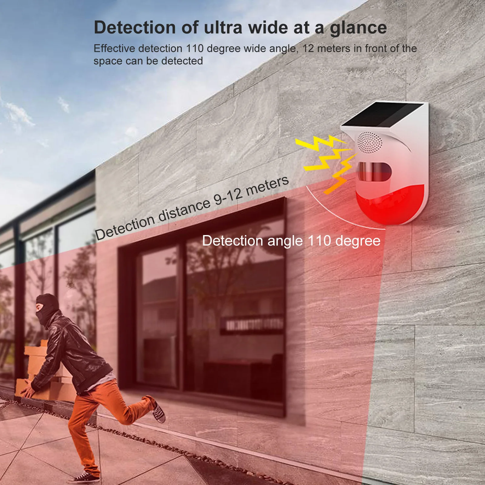 Solarbetriebener Sicherheitsal – Outdoor Lighting Wireless Bewertung und Preis