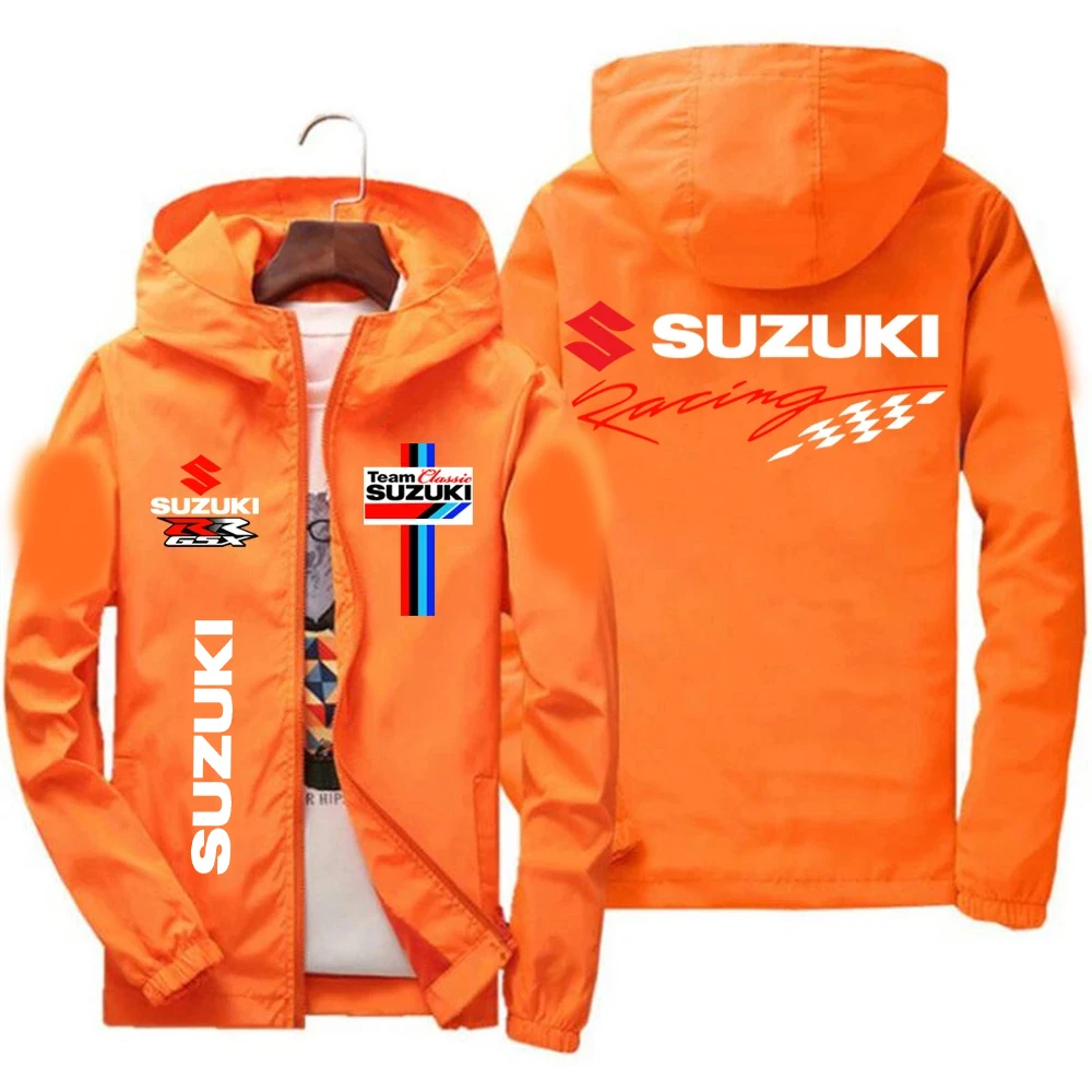 2026 Suzuki Men's Racing Jacket Windproof Casual Fashionable
