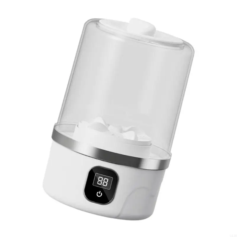 U1JE tragbare Mini -Waschmaschine 3000mah schnurlose Unterwäsche -Unterwäsche -Reiniger für Socken Reise Camping Apartment