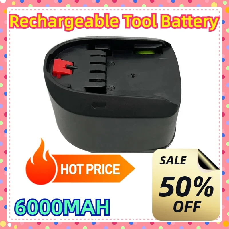 

PBA PST PSB PSR Bosch Home Garden Tools PSR14.4 LI-2 For Bosch 18V 6000MAH Lithium Ion Rechargeable Tool Battery