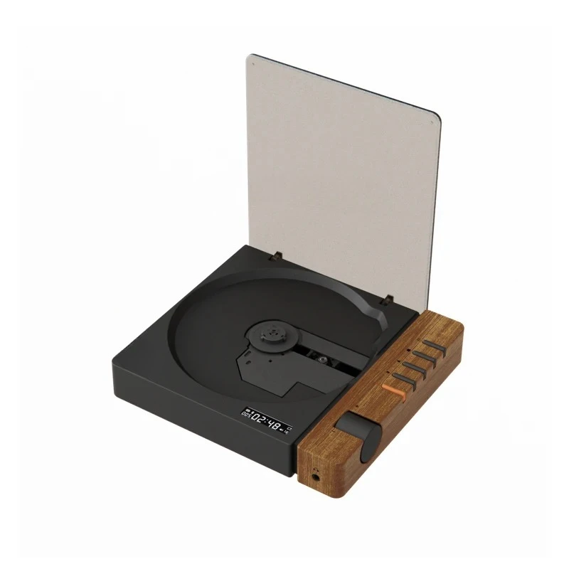 Portable HiFi CD Player Bluetooth 5.3 Optical Output Audiophile Built-in 2000mAh Battery TOSLINK