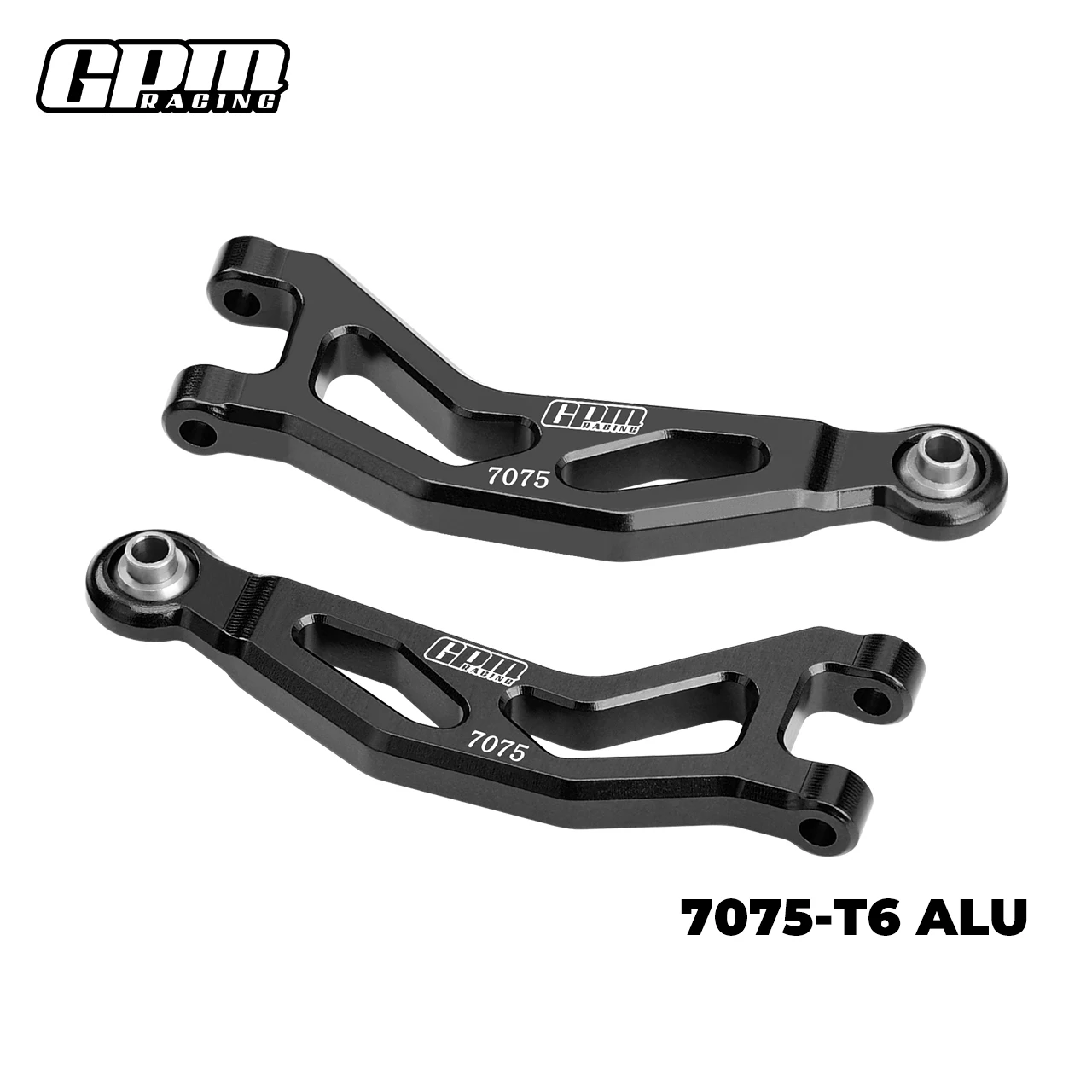 GPM Alloy 7075 voorste bovenste draagarmen, geschikt voor ARRMA 1/18 Granite Grom, 1/14 Typhon Grom en 1/16 Quake Grom.