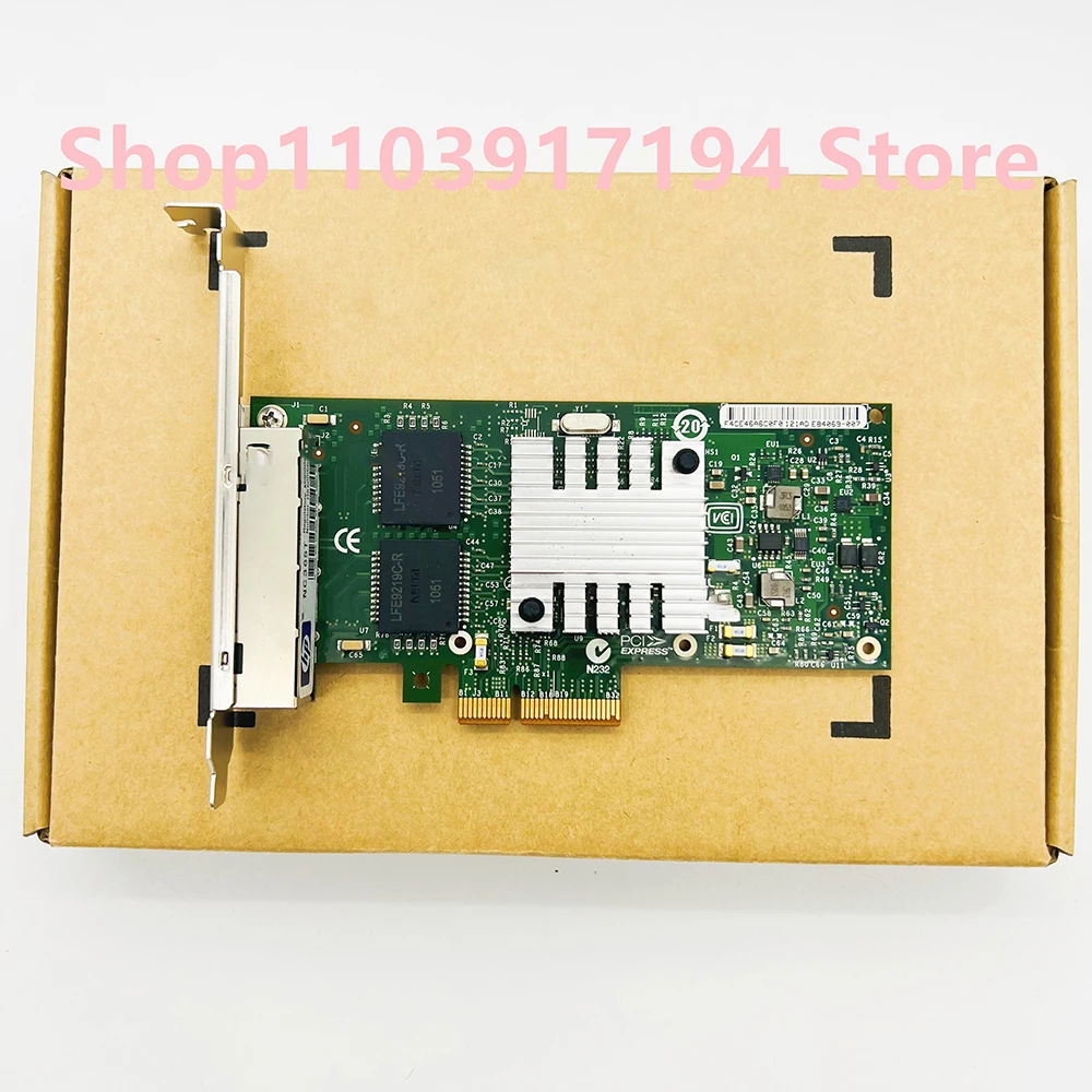 

FOR HP NC365T I340-T4 Four-port gigabit Network card 593722-B21 593720-001