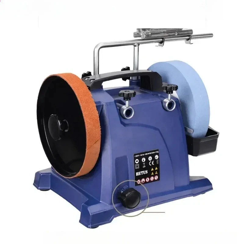 

Low-speed water-cooled sharpener for household small woodworking tools, engraving knives, chisels, electric desktop sharpeners