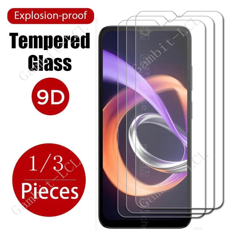 1/3PCS 9H HD Tempered Glass For Doogee Note 56 DoogeeNote56 Note56 Note58 Note59 58 Pro 59 Pro+ Plus Screen Protector Cover Film