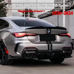 Per BMW Serie 4 G22 Coupe G23 Convertible M-Sport 2020-2024 + Auto Paraurti Posteriore Labbro Lato Diffusore Spoiler Splitter Bodykits Tuning