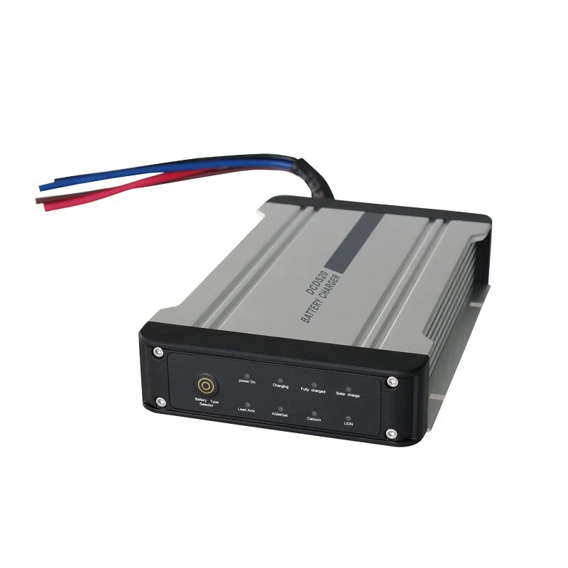 12V 20Amp DC To DC Dual Battery Charger Built-In Solar MPPT Voltage Sensitive For Caravan Camper Van