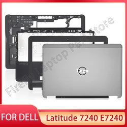 Yeni Dell Latitude e7240 E7240 Laptop LCD Arka Kapak Ön Çerçeve Palmrest Alt Alt Kasa Menteşeler Konut KB Braketi Gümüş