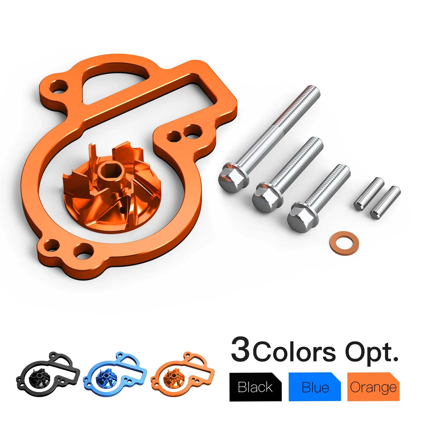 

Oversized Water Pump Impeller Cooler Kit For KTM 450 500 EXC-F XCF-W 17-24 450 SX-F XC-F 16-24 450 SMR RALLY FACTORY 500 XW-F