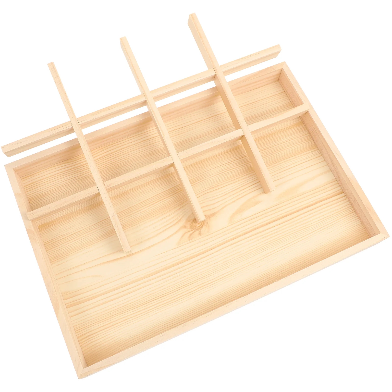 

Wooden Decorative Tray Jewelry Organizer Retro Style Ring Dish Jewelry Storage Display Plate Wood Ring Holder Makeup Tray