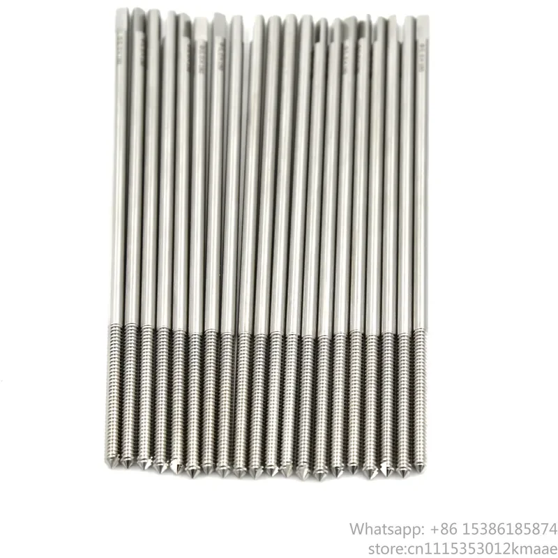 Vequyn 10pcs Stainless Steel Double-Ended Kirschner Wires — Veterinary Instruments, Class I MFDS